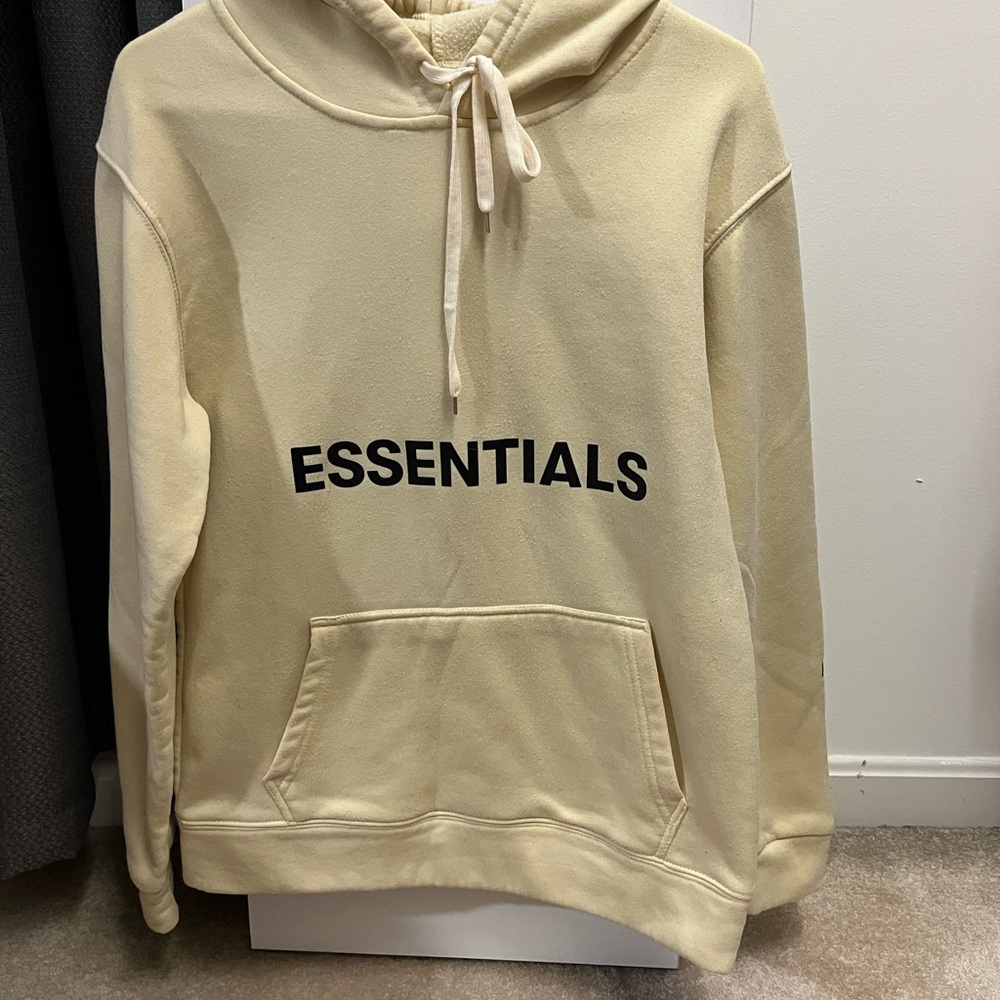Essentials Yellow Hoodie